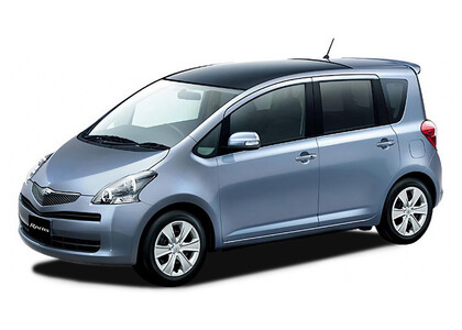 Ворсовые коврики на Toyota Ractis I 2005 - 2010 в Саратове