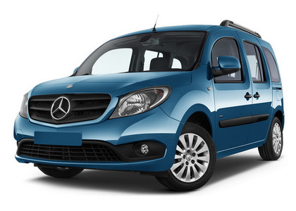Ворсовые коврики на Mercedes Citan (W415) 2012 - 2020 в Саратове