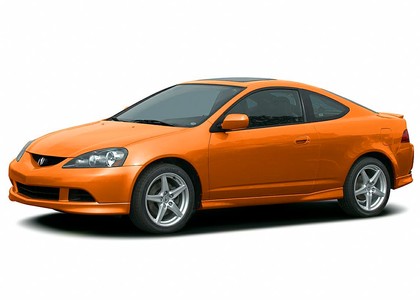 Ворсовые коврики на Acura RSX 2001 - 2006 в Саратове