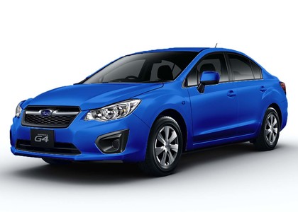 Ворсовые коврики на Subaru Impreza IV 2011 - 2021 в Саратове