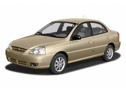 Ворсовые коврики на KIA Rio I 2000 - 2005 в Саратове