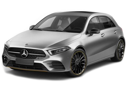 Ворсовые коврики на Mercedes A (W177) 2018 - 2025 в Саратове