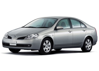Ворсовые коврики на Nissan Primera (P12) 2001 - 2008 в Саратове