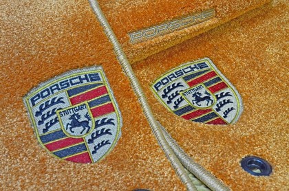Ворсовые коврики на Porsche Cayenne III 2017 - 2025 в Саратове