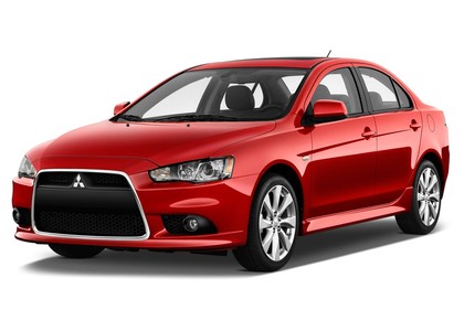 Ворсовые коврики на Mitsubishi Lancer X 2007 - 2017 в Саратове