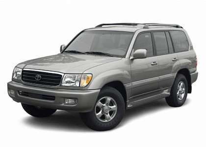 Ворсовые коврики на Toyota Land Cruiser 105 1998 - 2002 в Саратове