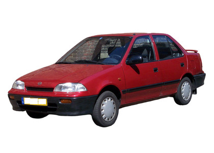 Ворсовые коврики на Suzuki Swift II Европа 1989 - 2004 в Саратове