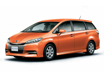 Ворсовые коврики на Toyota Wish II 2009 - 2017 в Саратове
