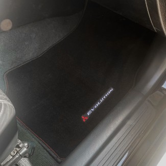 Ворсовые коврики на Mitsubishi Lancer Evolution VII 2001 - 2003 в Саратове