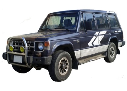 Ворсовые коврики на Hyundai Galloper I 1991 - 1997 в Саратове
