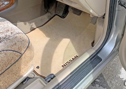 Ворсовые коврики на Nissan Bluebird Sylphy (G10) 2000 - 2006 в Саратове
