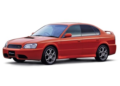 Ворсовые коврики на Subaru Legacy III 1998 - 2003 в Саратове