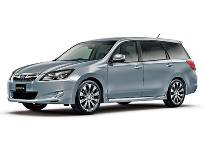 Ворсовые коврики на Subaru Exiga 2008 - 2015 в Саратове