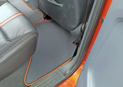 Ворсовые коврики на Ford Ranger III 2011 - 2023 в Саратове