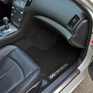 Ворсовые коврики на Infiniti G IV Sedan 2006 - 2014 в Саратове