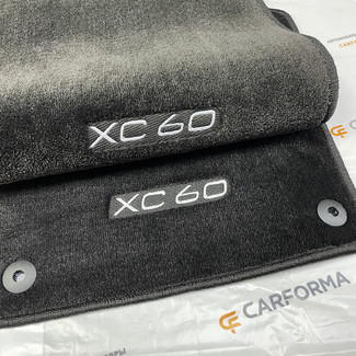 Ворсовые коврики на Volvo XC60 II 2017 - 2025 в Саратове