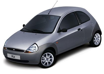 Ворсовые коврики на Ford Ka 1996 - 2008 в Саратове