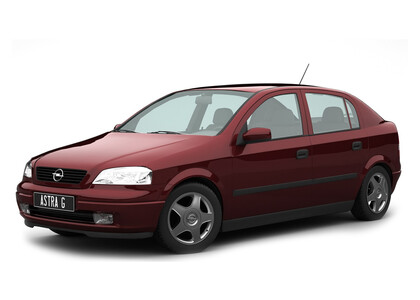 Ворсовые коврики на Opel Astra G 1998 - 2004 в Саратове