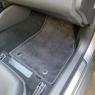 Ворсовые коврики на Lexus ES VII 2018 - 2025 в Саратове
