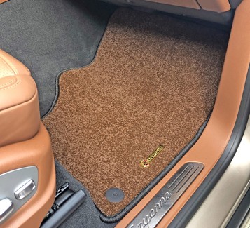 Ворсовые коврики на Porsche Cayenne II 2010 - 2018 в Саратове