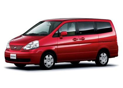 Ворсовые коврики на Nissan Serena (C24) 1999 - 2005 в Саратове