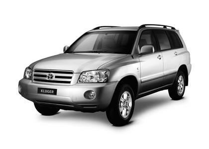 Ворсовые коврики на Toyota Kluger V 2000 - 2007 в Саратове