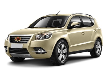 Ворсовые коврики на Geely Emgrand X7 первый рестайлинг 2016 - 2018 в Саратове