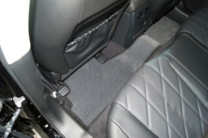 Ворсовые коврики на Infiniti QX70 2013 - 2019 в Саратове