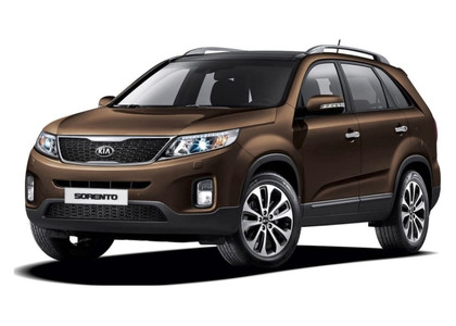 Ворсовые коврики на KIA Sorento II рестайлинг 2012 - 2021 в Саратове