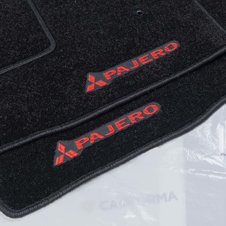 Ворсовые коврики на Mitsubishi Pajero II 1990 - 2000 в Саратове