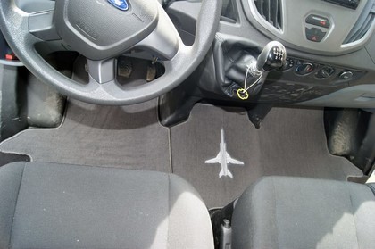 Ворсовые коврики на Ford Transit VII 2014 - 2025 в Саратове