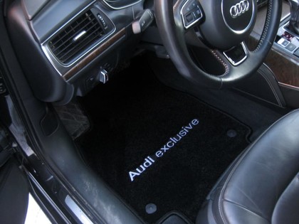 Ворсовые коврики на Audi A6 (C7) 2011 - 2018 в Саратове
