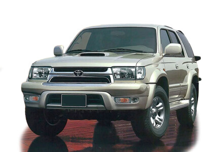 Ворсовые коврики на Toyota Hilux Surf III 1995 - 2002 в Саратове