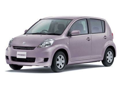 Ворсовые коврики на Toyota Passo I 2004 - 2010 в Саратове