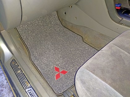 Ворсовые коврики на Mitsubishi Galant VIII 1996 - 2005 в Саратове